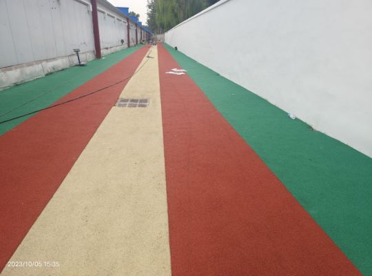 彩色冷拌瀝青路面